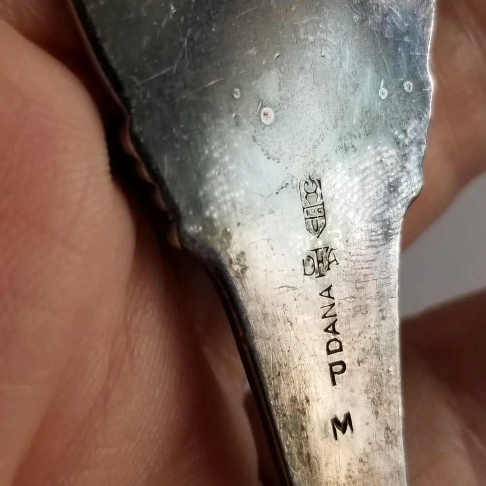 Vintage Denmark spoon silver plate Danmark Dybbol Molle Dana Souvenir